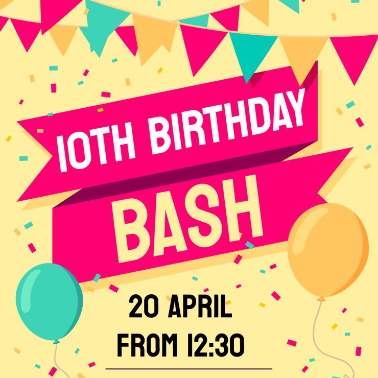 The Crafty 10th Birthday Bash